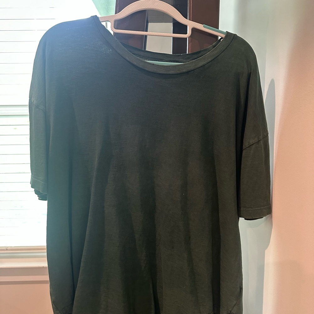 Aerie Forest Green Tee